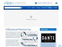 Tablet Screenshot of icesurance.com